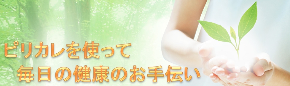 ピリカレを使って毎日の健康のお手伝い